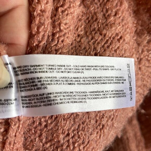 The Fifth Label blush pink peach sweater half flare sleeve EUC XS - Picture 11 of 11